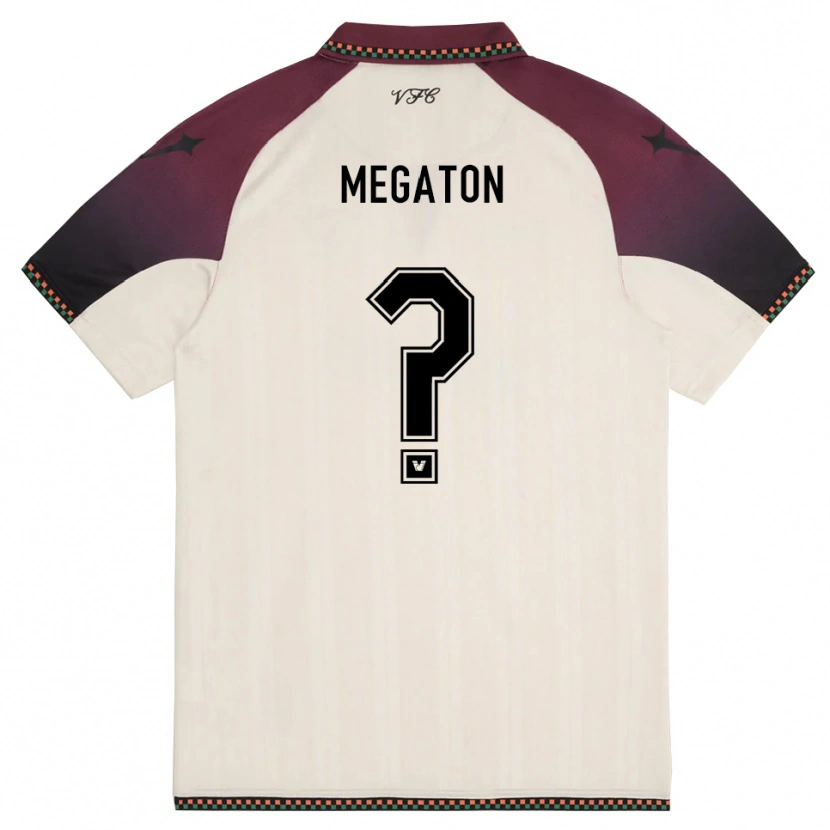 Danxen Dames Alessio Megaton #0 Crème Bourgondië Uitshirt Uittenue 2025/26 T-Shirt