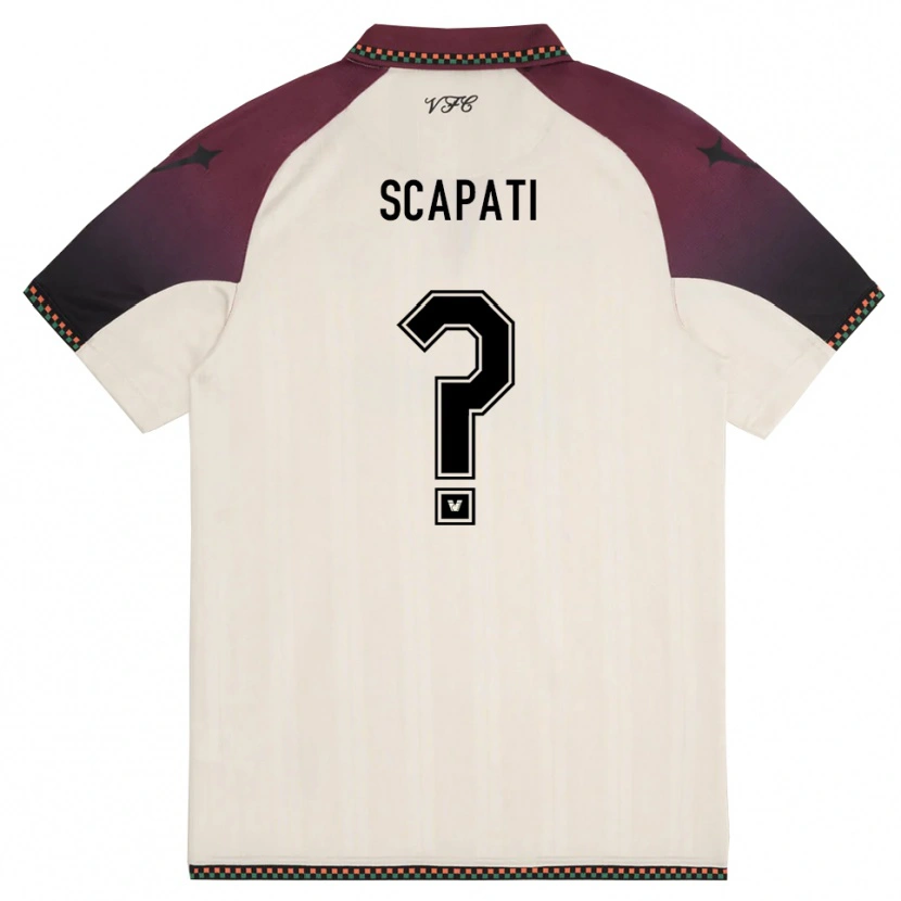 Danxen Dames Christian Scapati #0 Crème Bourgondië Uitshirt Uittenue 2025/26 T-Shirt