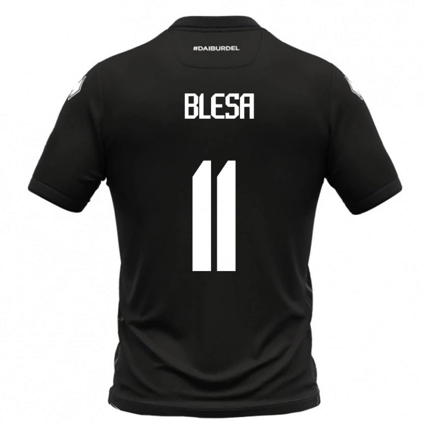 Danxen Dames Jalen Blesa #11 Zwart Wit Uitshirt Uittenue 2025/26 T-Shirt