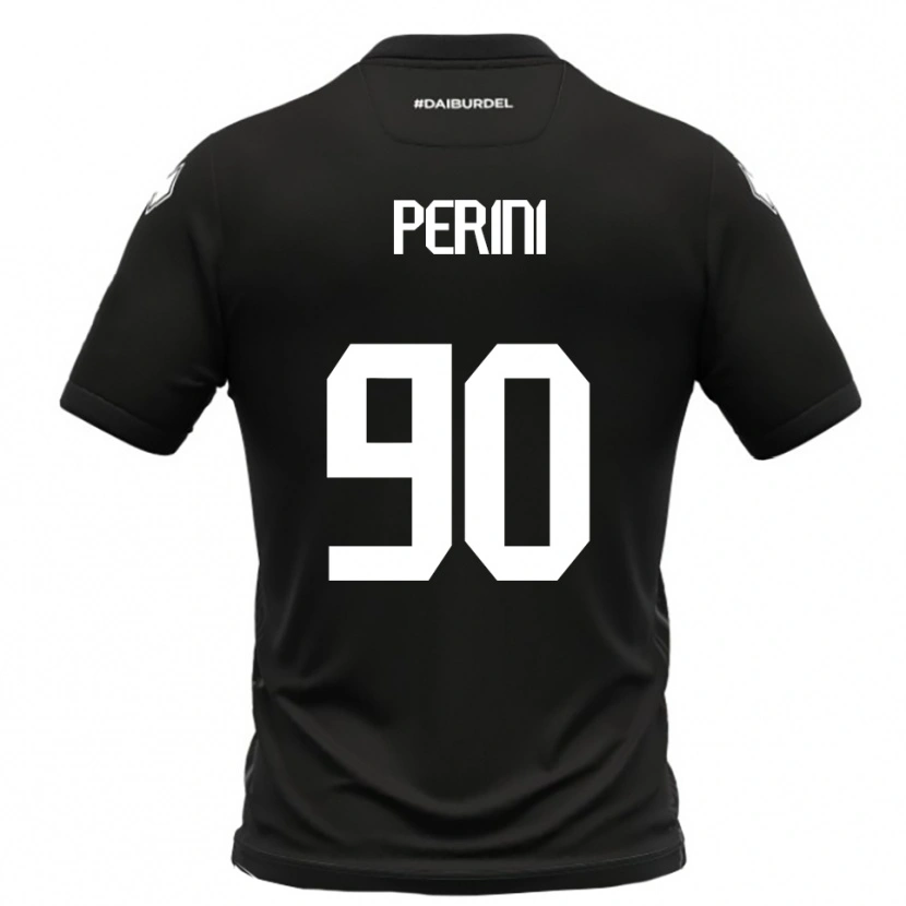 Danxen Dames Giovanni Perini #90 Zwart Wit Uitshirt Uittenue 2025/26 T-Shirt