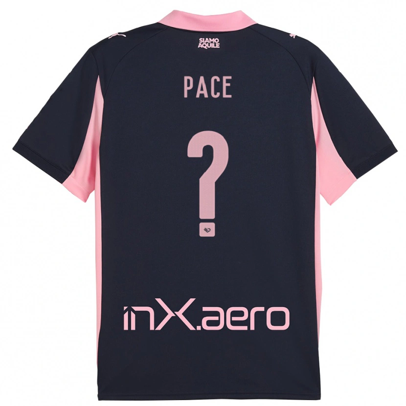 Danxen Dames Andrea Pace #0 Donkerblauw Roze Uitshirt Uittenue 2025/26 T-Shirt