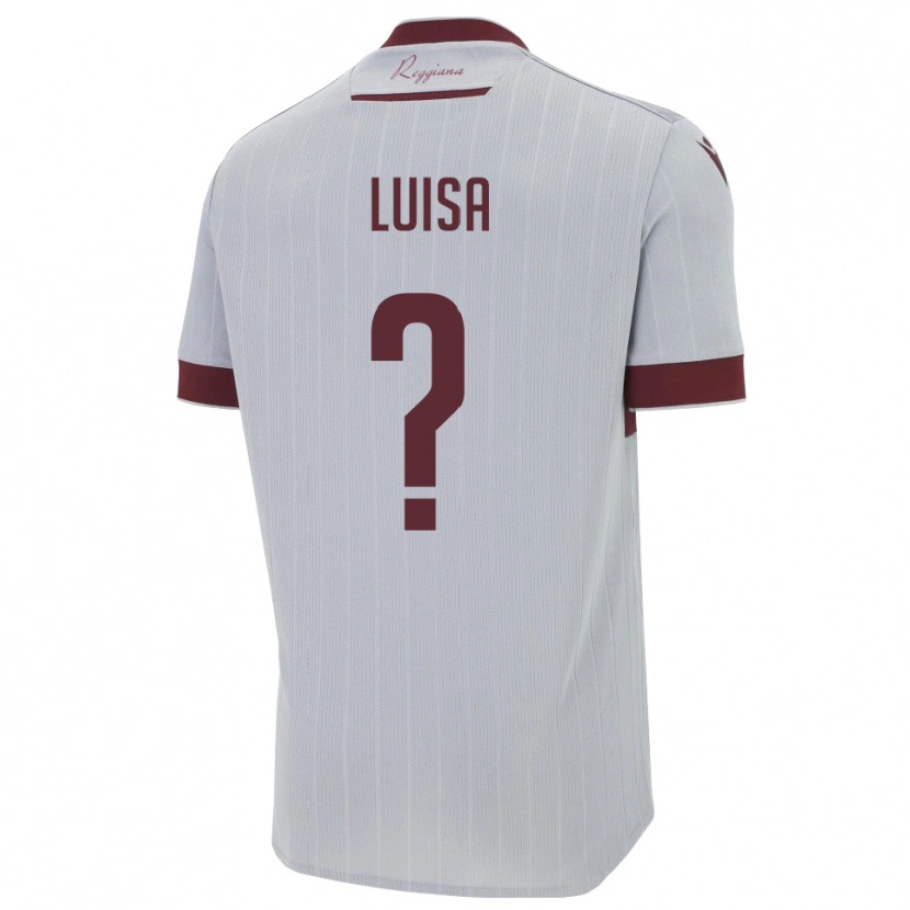 Danxen Dames Cagossi Luisa #0 Bourgondië Wit Uitshirt Uittenue 2025/26 T-Shirt