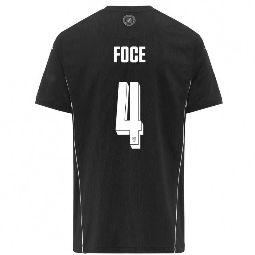 Danxen Dames Jacopo Foce #4 Zwart Wit Uitshirt Uittenue 2025/26 T-Shirt
