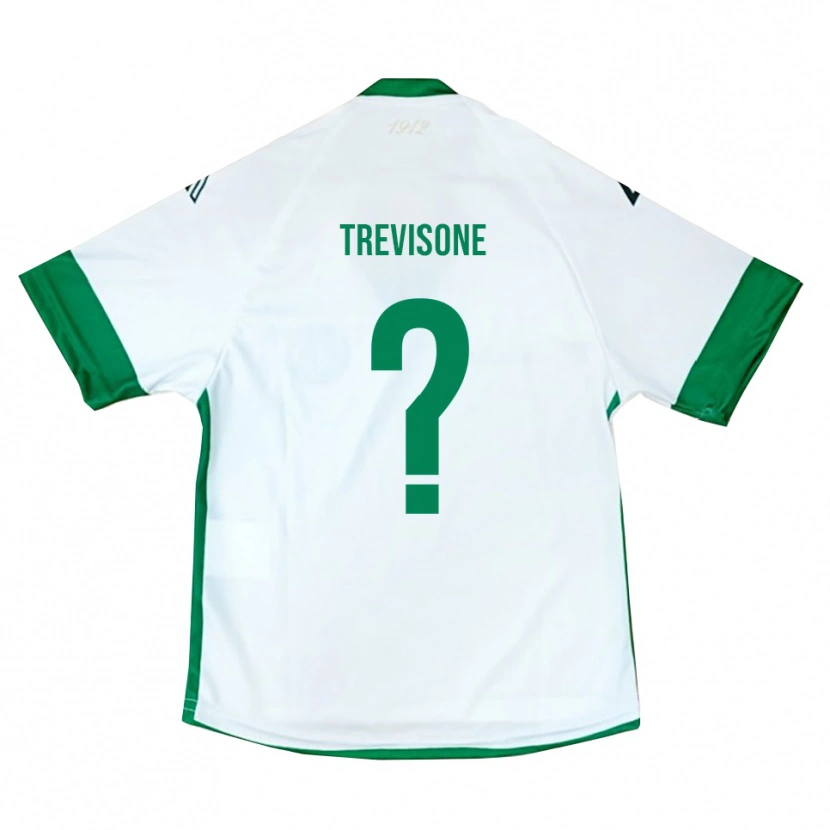 Danxen Dames Manuel Trevisone #0 Wit Groen Blauw Uitshirt Uittenue 2025/26 T-Shirt