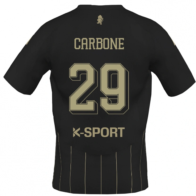 Danxen Dames Matteo Carbone #29 Grijs Wit Uitshirt Uittenue 2025/26 T-Shirt