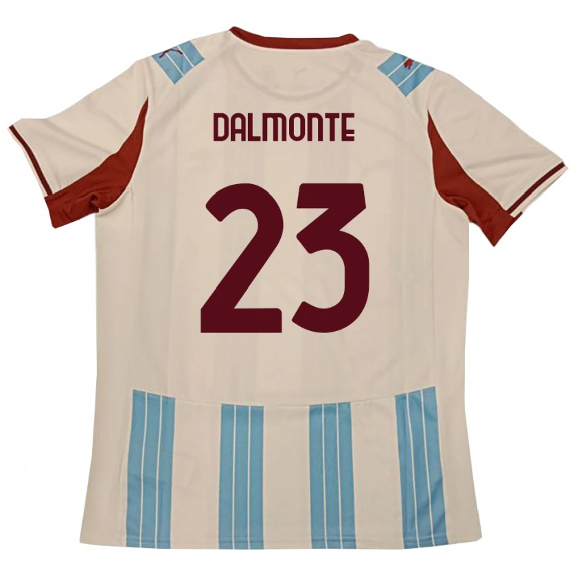 Danxen Dames Nicola Dalmonte #23 Hemelsblauw Wit Uitshirt Uittenue 2025/26 T-Shirt