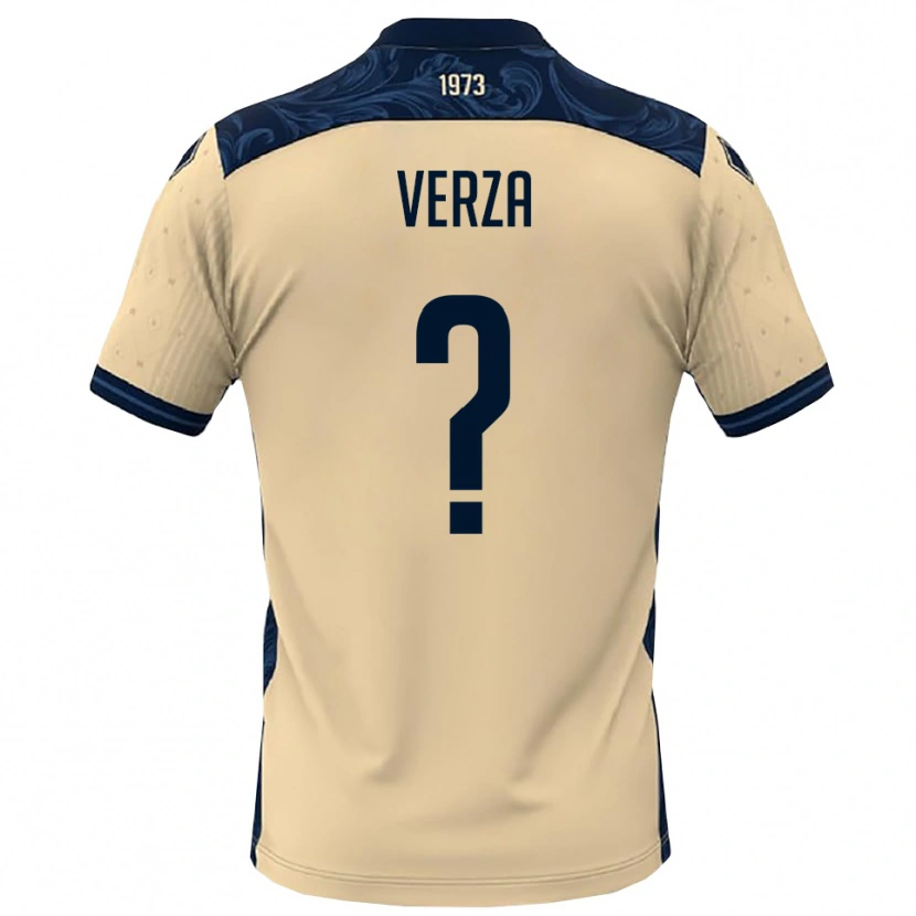 Danxen Dames Leonardo Verza #0 Wit Donkerblauw Uitshirt Uittenue 2025/26 T-Shirt