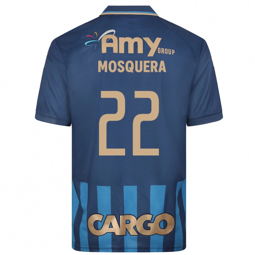 Danxen Dames Orlando Mosquera #22 Donkerblauw Blauw Uitshirt Uittenue 2025/26 T-Shirt