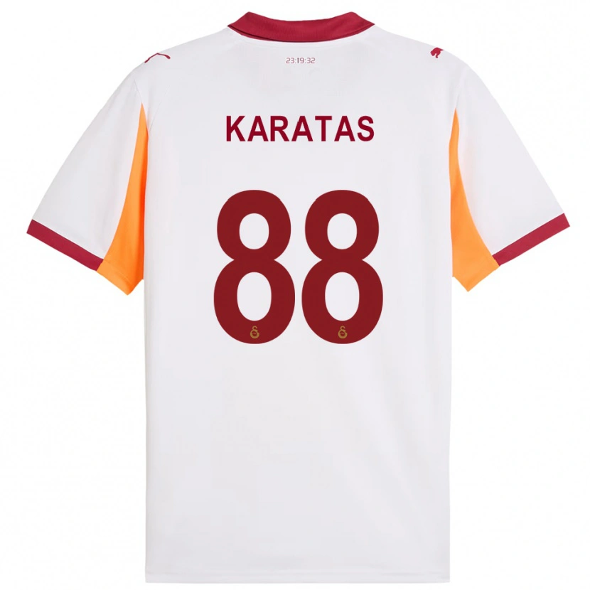 Danxen Dames Kazımcan Karataş #88 Wit Rood Uitshirt Uittenue 2025/26 T-Shirt