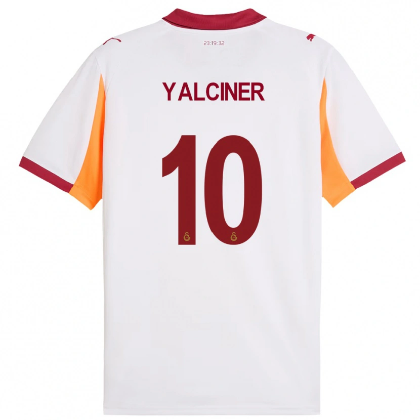 Danxen Dames İsmigül Yalçıner #10 Wit Rood Uitshirt Uittenue 2025/26 T-Shirt
