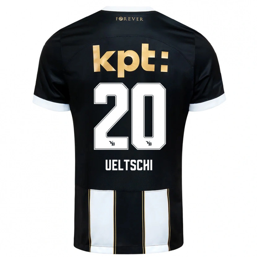 Danxen Dames Rilana Ueltschi #20 Zwart Wit Uitshirt Uittenue 2025/26 T-Shirt