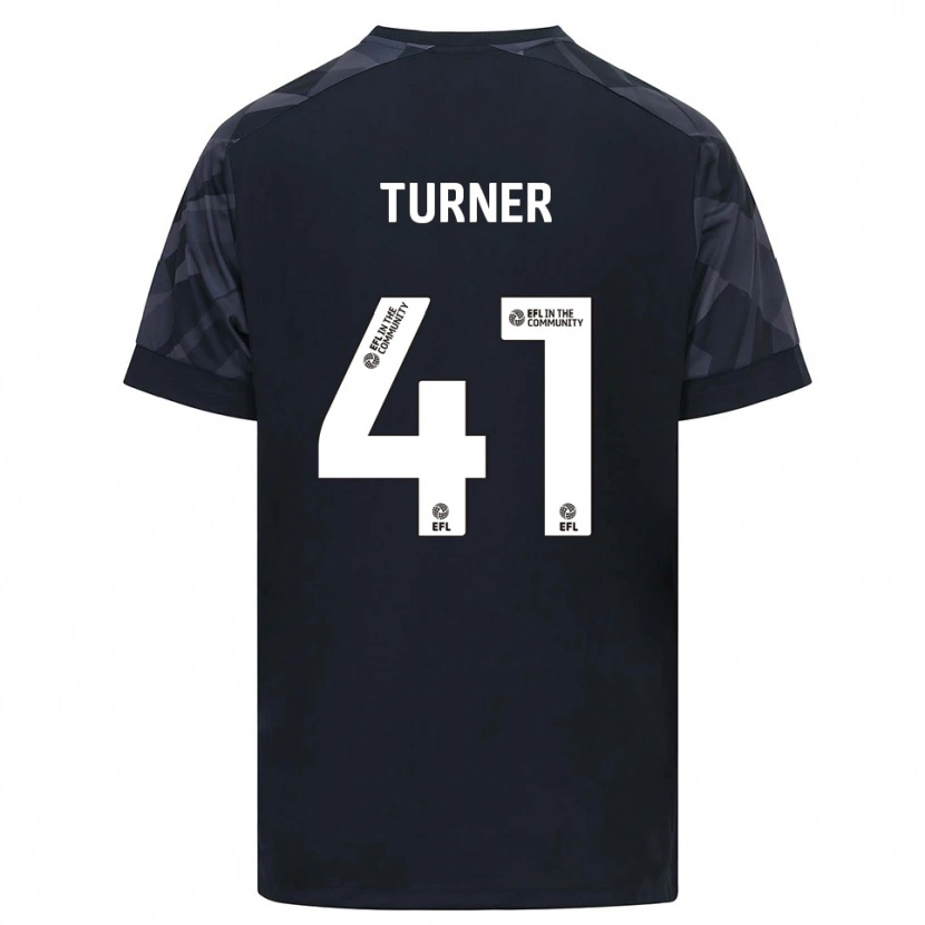 Danxen Kinderen Matthew Turner #41 Zwart Wit Keepersshirt 2025/26 T-Shirt