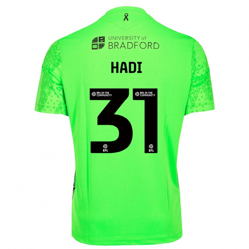 Danxen Kinderen Zac Hadi #31 Lentegroen Keepersshirt 2025/26 T-Shirt