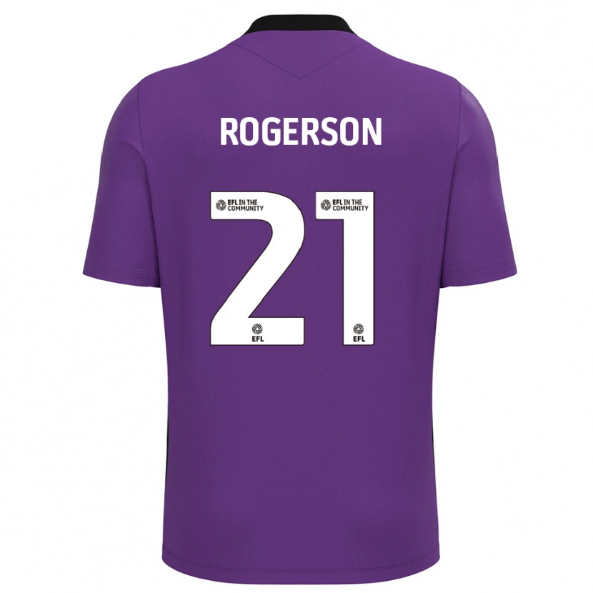 Danxen Kinderen James Rogerson #21 Indigo Keepersshirt 2025/26 T-Shirt