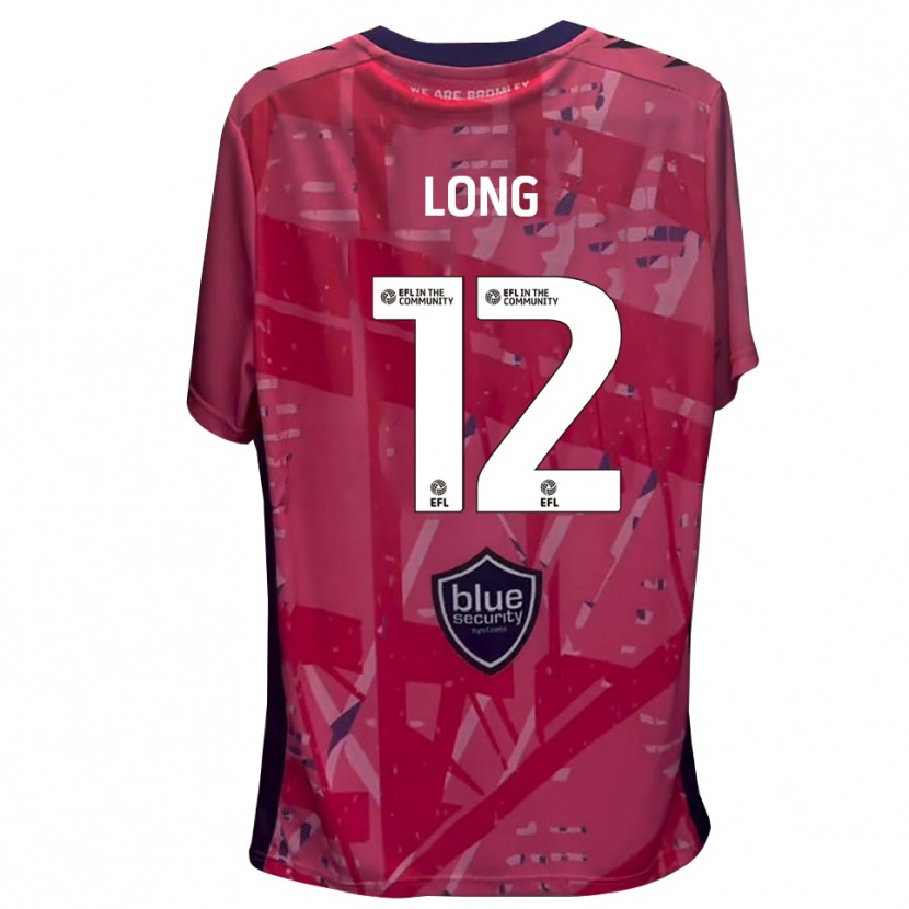 Danxen Kinderen Sam Long #12 Roze Wit Keepersshirt 2025/26 T-Shirt