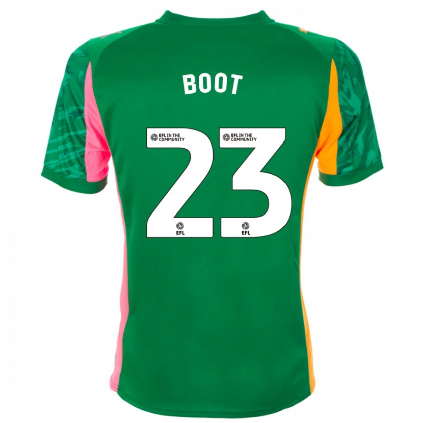 Danxen Kinderen Ryan Boot #23 Groen Roze Oranje Keepersshirt 2025/26 T-Shirt