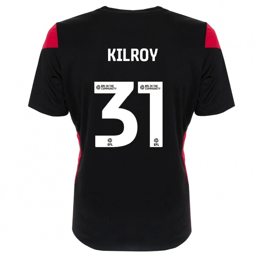 Danxen Kinderen Jenson Kilroy #31 Zwart Wit Keepersshirt 2025/26 T-Shirt