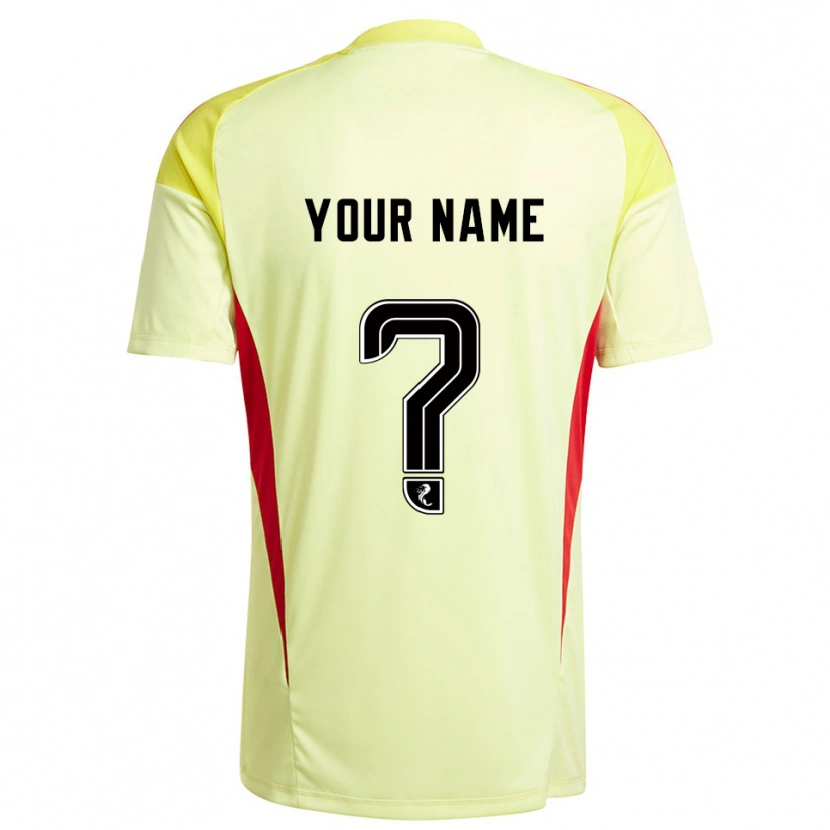 Danxen Kinderen Celtic Geel Rood Keepersshirt 2025/26 T-Shirt