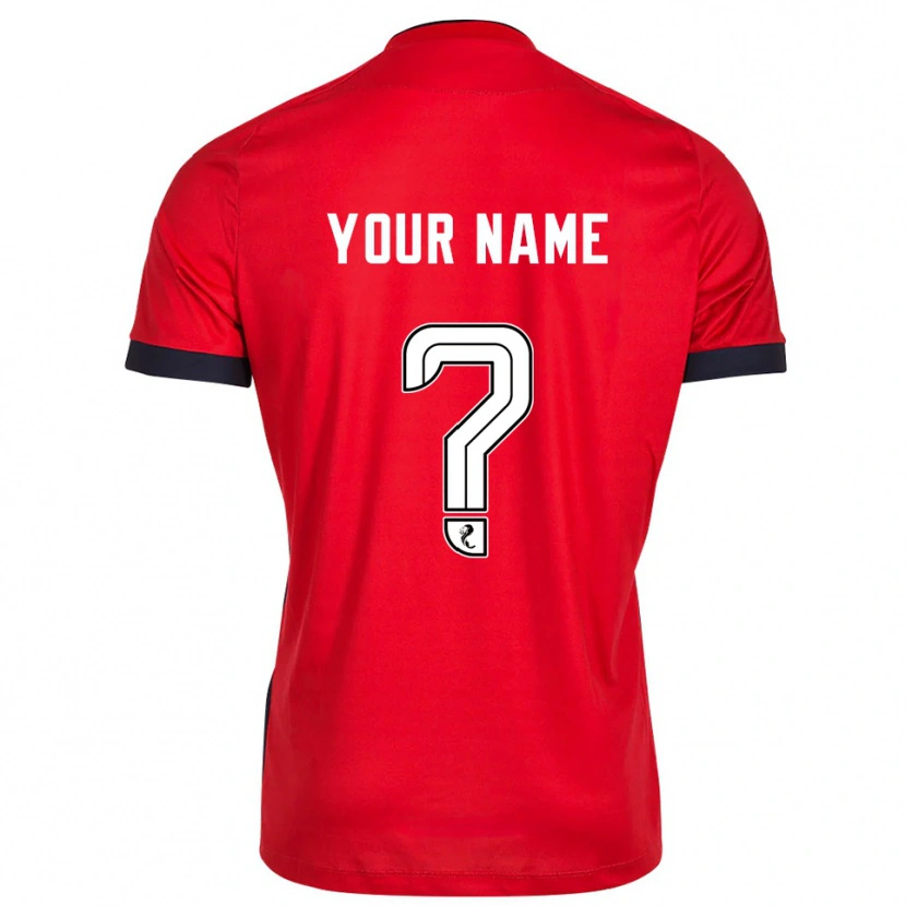 Danxen Kinderen Dundee FC Rood Wit Keepersshirt 2025/26 T-Shirt