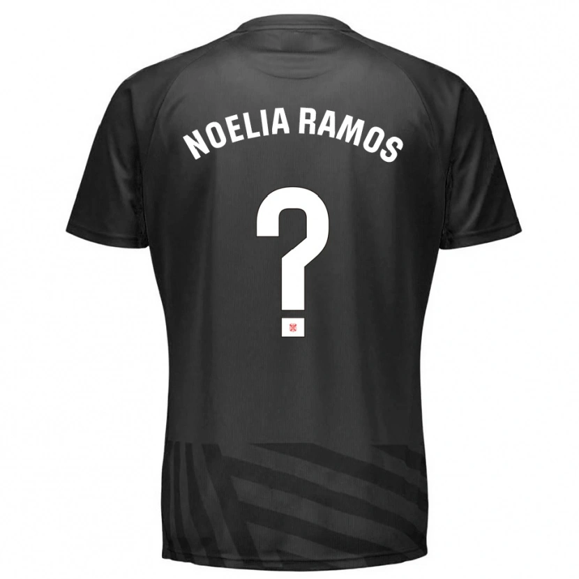 Danxen Kinderen Noelia Ramos Álvarez #0 Grijs Zwart Keepersshirt 2025/26 T-Shirt