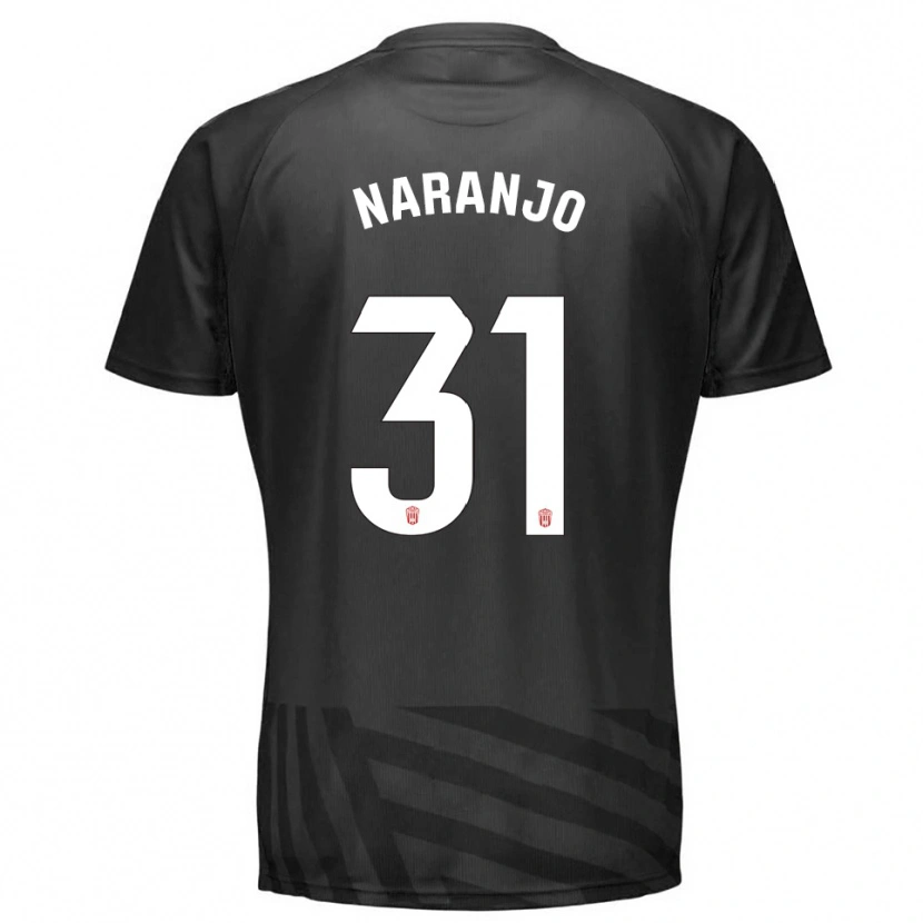 Danxen Kinderen David Naranjo #31 Grijs Zwart Keepersshirt 2025/26 T-Shirt