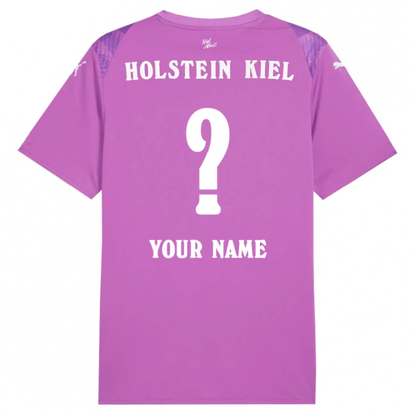Danxen Kinderen Holstein Kiel Paars Wit Keepersshirt 2025/26 T-Shirt