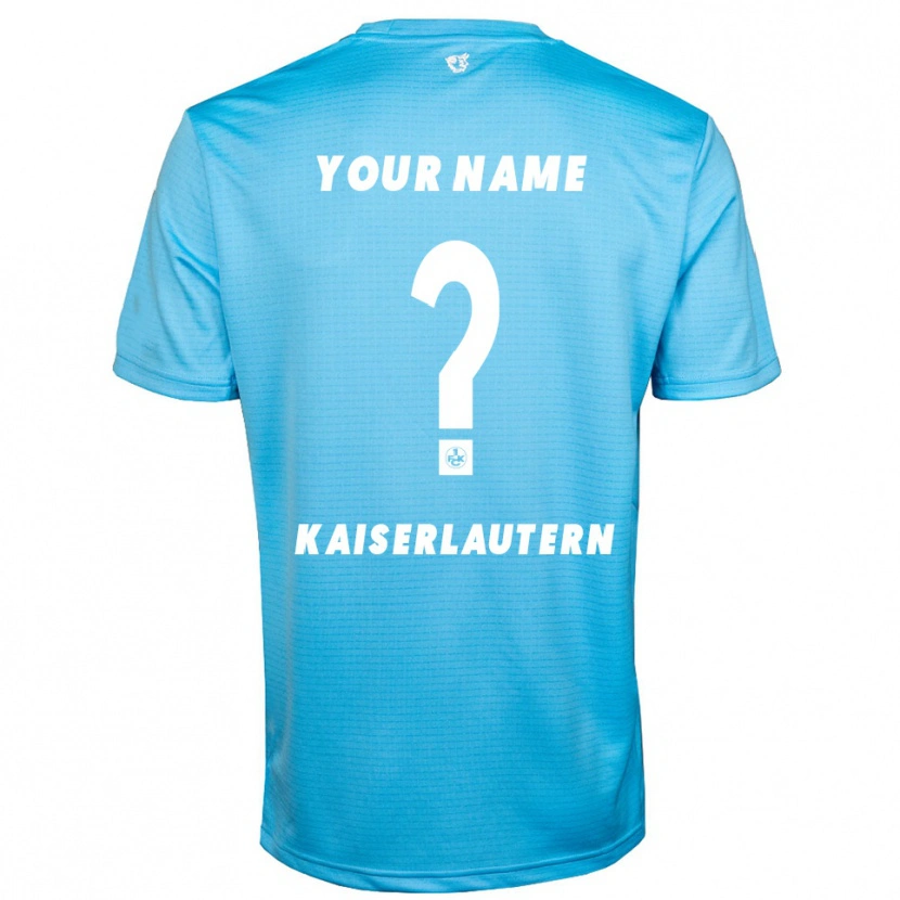 Danxen Kinderen 1. FC Kaiserslautern Hemelsblauw Wit Keepersshirt 2025/26 T-Shirt