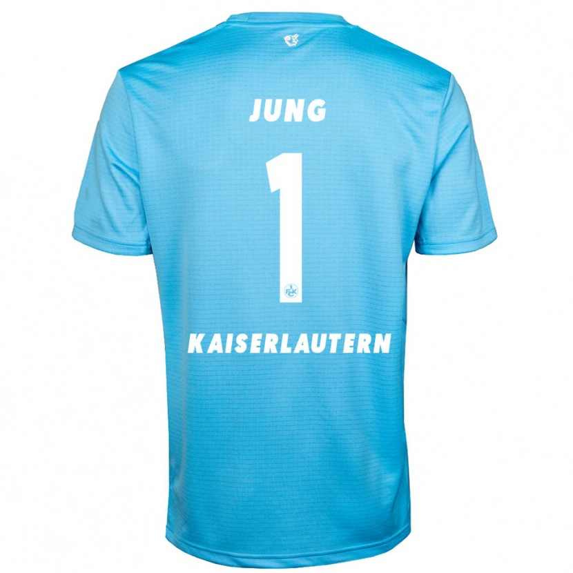 Danxen Kinderen Moritz Jung #1 Hemelsblauw Wit Keepersshirt 2025/26 T-Shirt