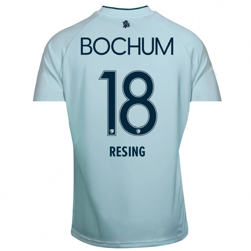 Danxen Kinderen Svea Resing #18 Cyaan-Blauw Keepersshirt 2025/26 T-Shirt