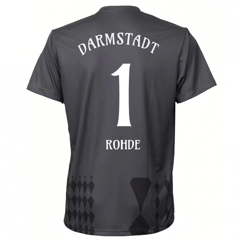 Danxen Kinderen Til Rohde #1 Donkergrijs Keepersshirt 2025/26 T-Shirt