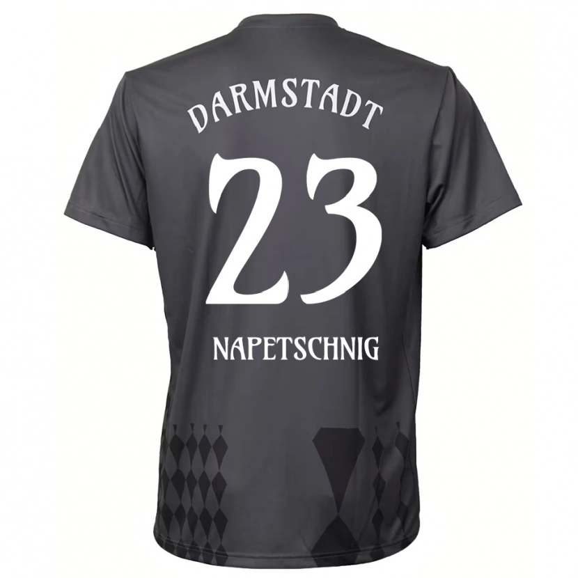 Danxen Kinderen Raphael Napetschnig #23 Donkergrijs Keepersshirt 2025/26 T-Shirt