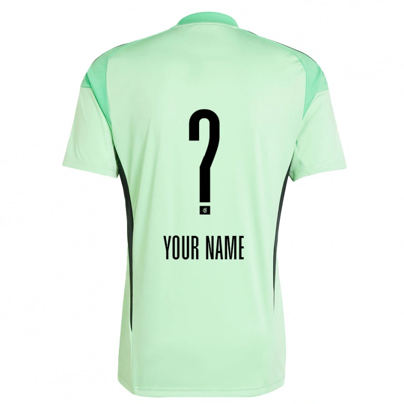 Danxen Kinderen 1. FC Saarbrücken Licht Groen Zwart Keepersshirt 2025/26 T-Shirt