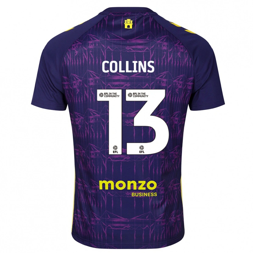 Danxen Kinderen Ben Wilson #13 Paars Geel Keepersshirt 2025/26 T-Shirt