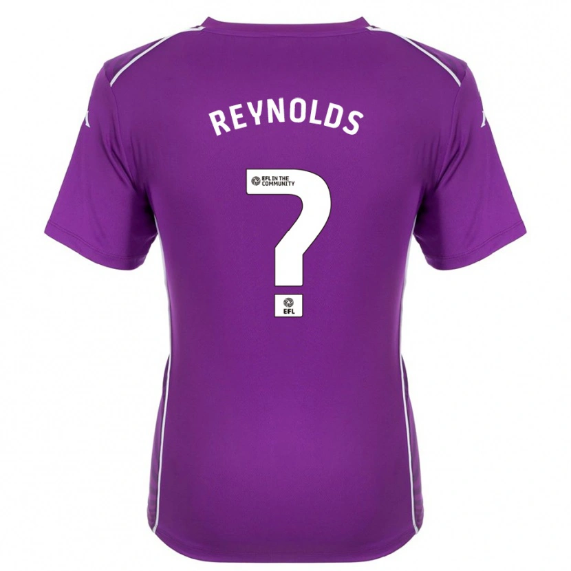 Danxen Kinderen Kerr Reynolds #0 Paars Wit Keepersshirt 2025/26 T-Shirt