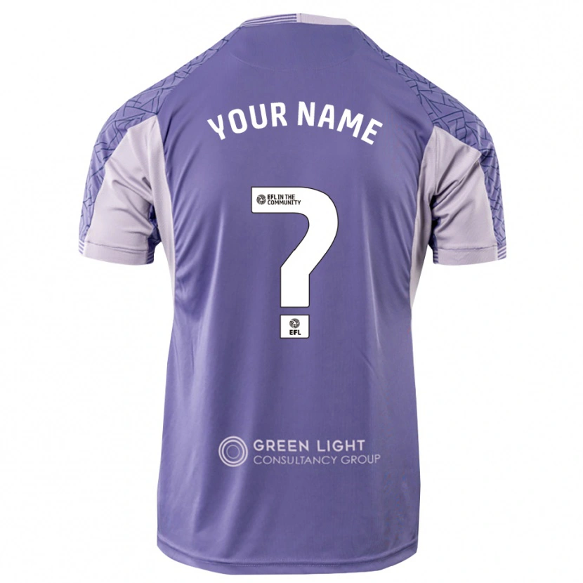Danxen Kinderen Norwich City Licht Paars Keepersshirt 2025/26 T-Shirt