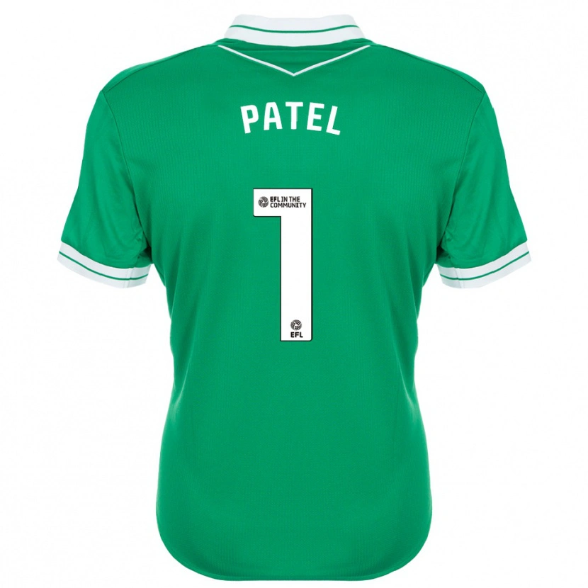 Danxen Kinderen Ajae Patel #1 Groen Wit Keepersshirt 2025/26 T-Shirt