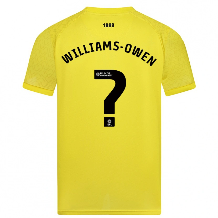 Danxen Kinderen Brooke Williams-Owen #0 Geel Zwart Keepersshirt 2025/26 T-Shirt