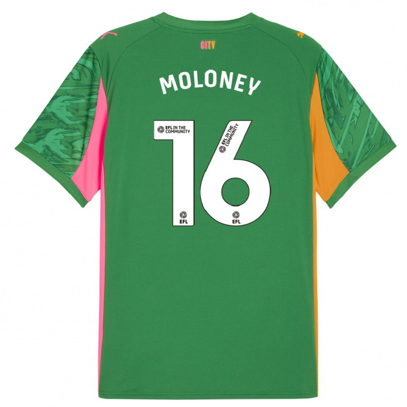 Danxen Kinderen George Moloney #16 Groen Oranje Keepersshirt 2025/26 T-Shirt