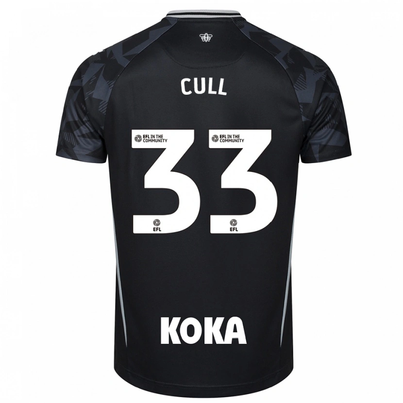 Danxen Kinderen Hermione Cull #33 Zwart Blauw Keepersshirt 2025/26 T-Shirt