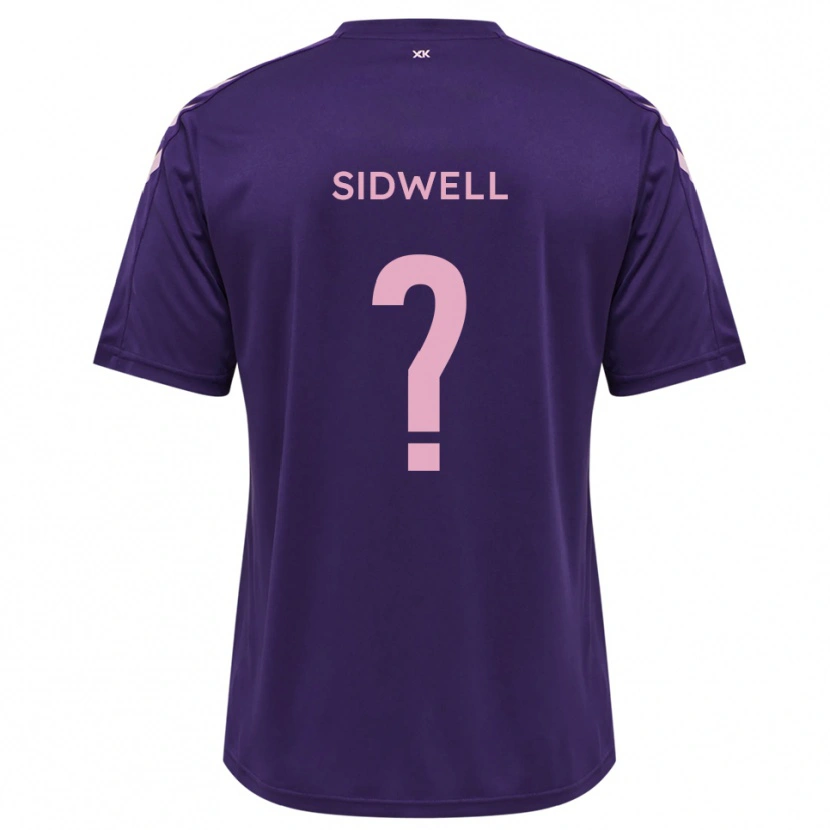 Danxen Kinderen Rebecca Sidwell #0 Paars Roze Keepersshirt 2025/26 T-Shirt