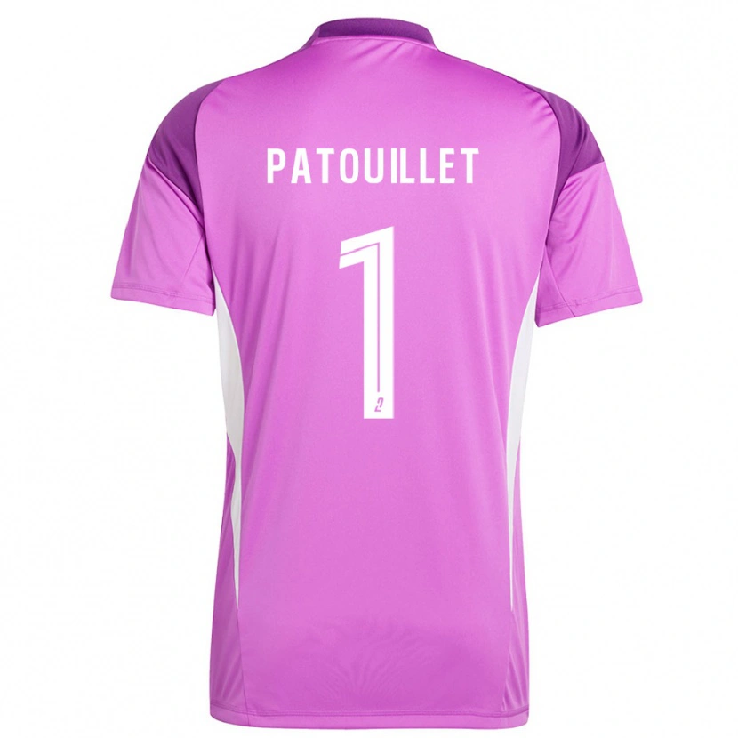 Danxen Kinderen Mathieu Patouillet #1 Lavendel Keepersshirt 2025/26 T-Shirt