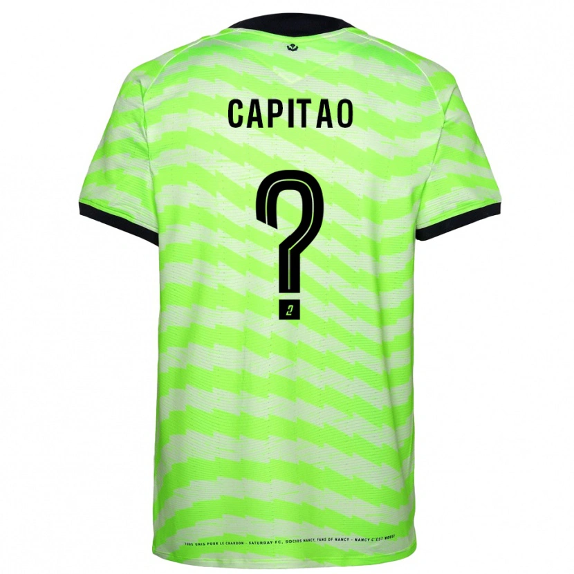 Danxen Kinderen Maud Capitao #0 Neon Groen Keepersshirt 2025/26 T-Shirt