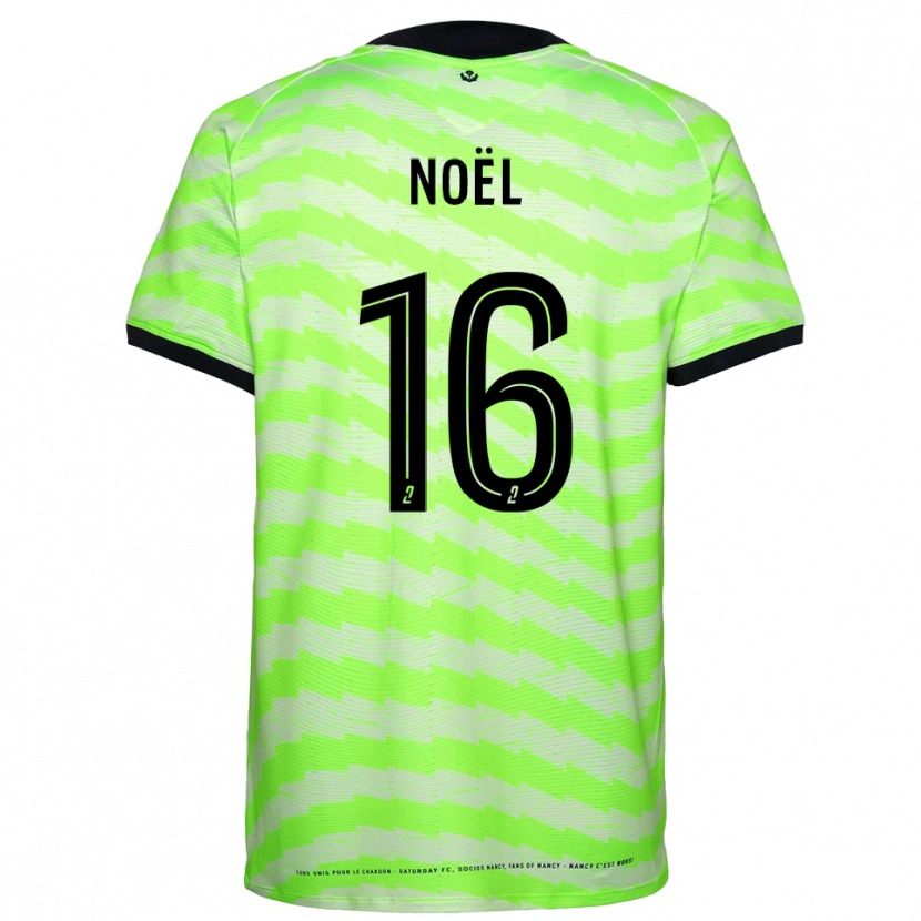 Danxen Kinderen Kenzo Noël #16 Neon Groen Keepersshirt 2025/26 T-Shirt