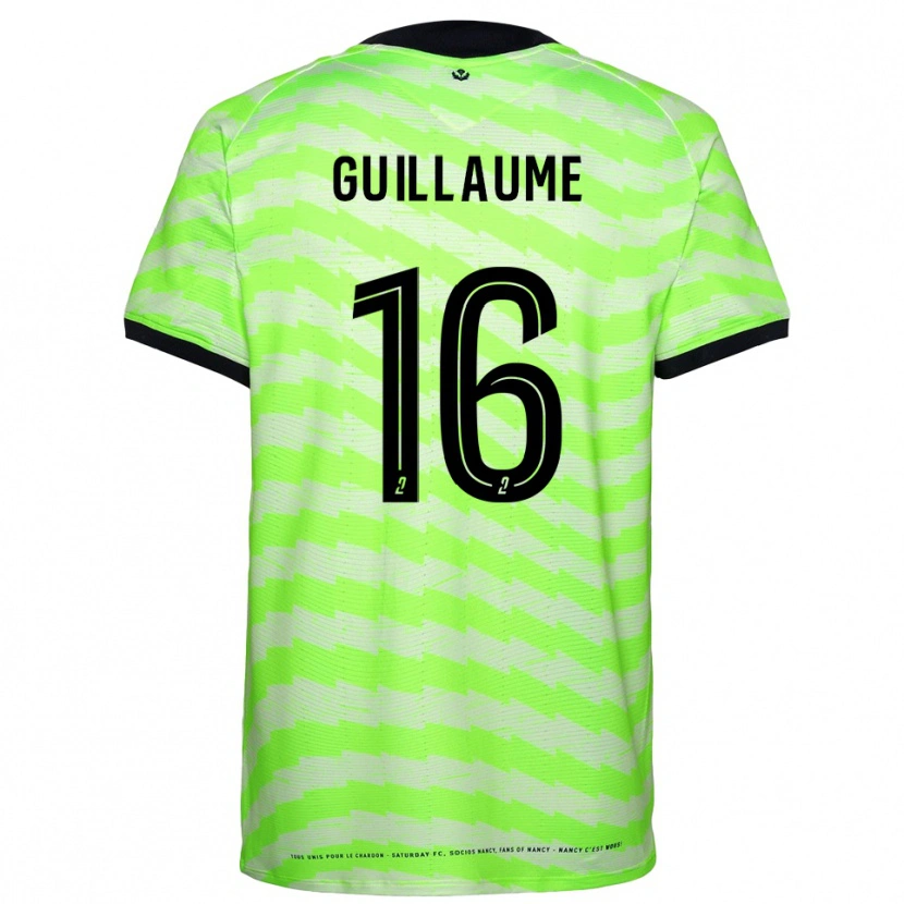 Danxen Kinderen Théo Guillaume #16 Neon Groen Keepersshirt 2025/26 T-Shirt