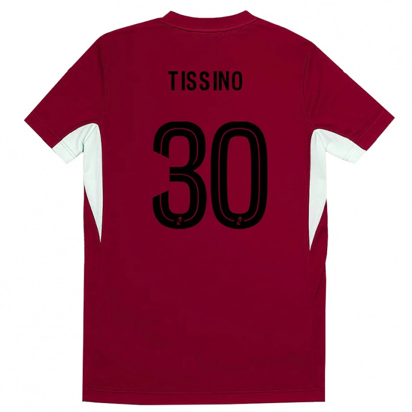 Danxen Kinderen Julie Tissino #30 Rode Zwart Keepersshirt 2025/26 T-Shirt