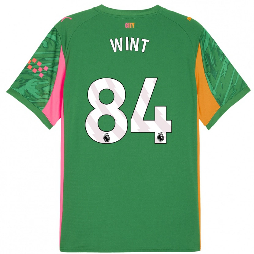 Danxen Kinderen Jack Wint #84 Groen Oranje Keepersshirt 2025/26 T-Shirt