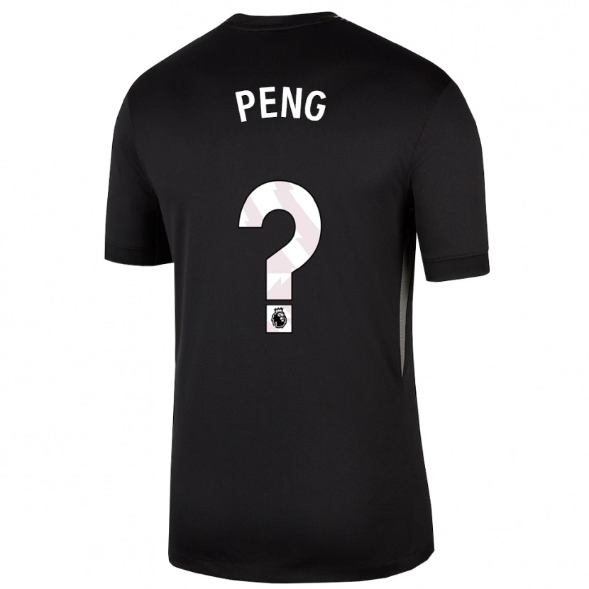 Danxen Kinderen Livia Peng #0 Zwart Wit Keepersshirt 2025/26 T-Shirt