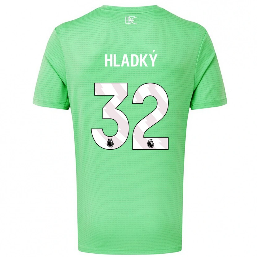Danxen Kinderen Vaclav Hladky #32 Medium Groen Keepersshirt 2025/26 T-Shirt