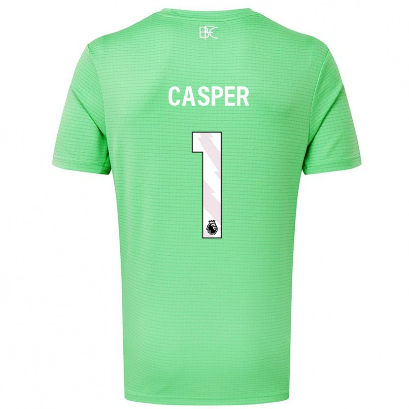 Danxen Kinderen Charlie Casper #1 Medium Groen Keepersshirt 2025/26 T-Shirt