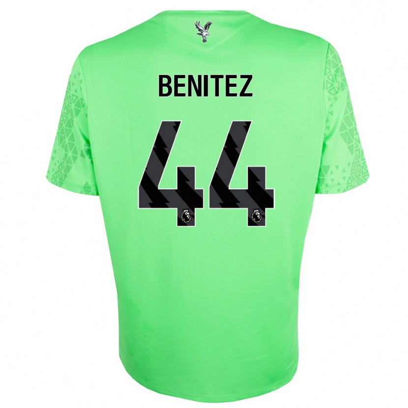 Danxen Kinderen Walter Benítez #44 Groen Zwart Keepersshirt 2025/26 T-Shirt